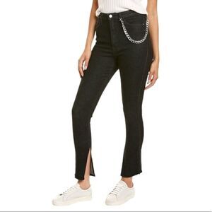 Weworewhat high rise black jeans